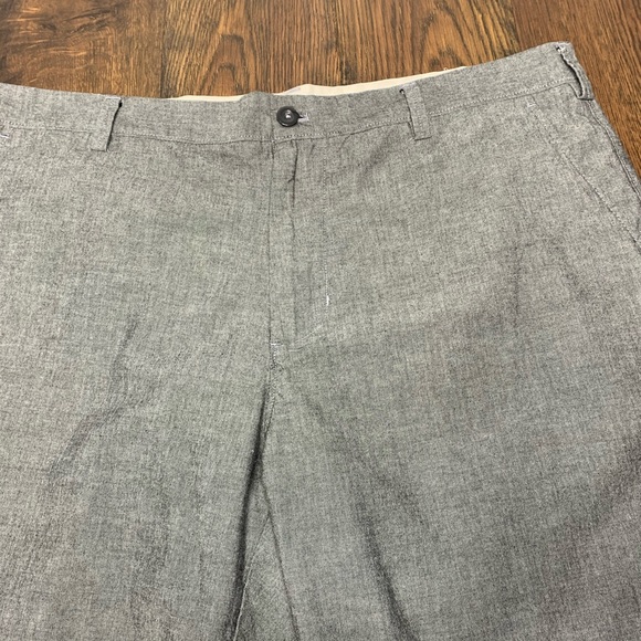 J.Crew Gray Flat Front Golf Casual Cotton Shorts - Picture 2 of 7